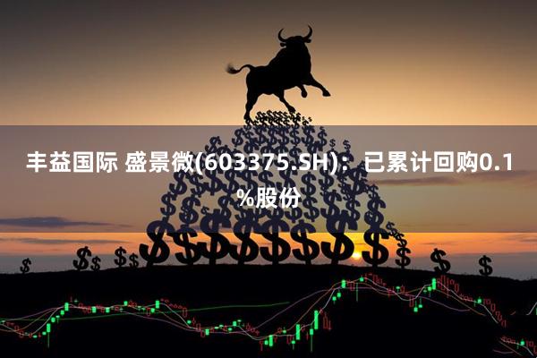 丰益国际 盛景微(603375.SH)：已累计回购0.1%股份