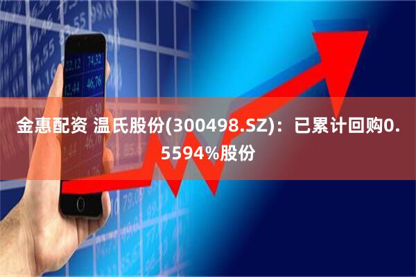 金惠配资 温氏股份(300498.SZ)：已累计回购0.5594%股份